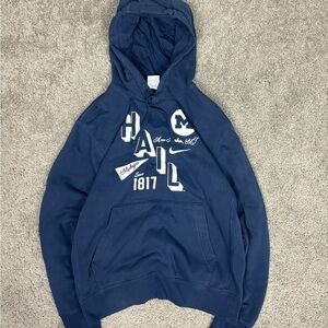 Nike Michigan Wolverines Campus Hoodie FN7835-419 Embroidered